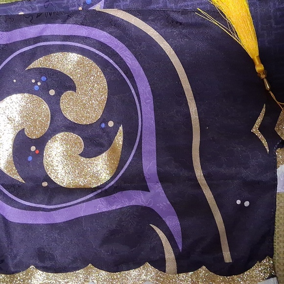 Raiden Shogun Cosplay Costume from Genshin Impact LARGE - Picture 9 of 11